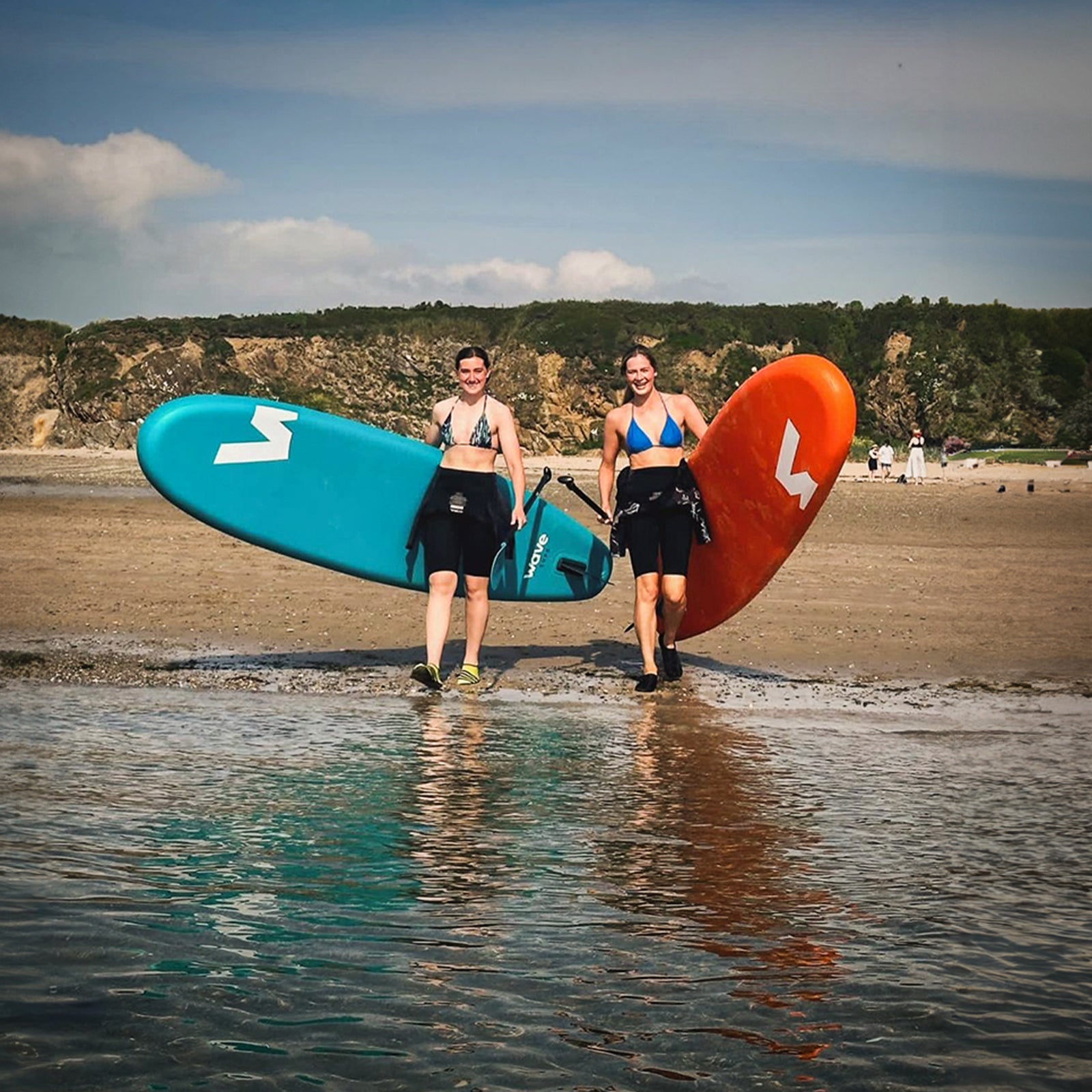 Cruiser SUP | Inflatable Stand - Up Paddleboard | 10/11ft | Aqua - Wave Sups EU