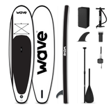 Paquete Wave clásico SUP | Tabla de Levántate Paddle inflable blanca 335 cm
