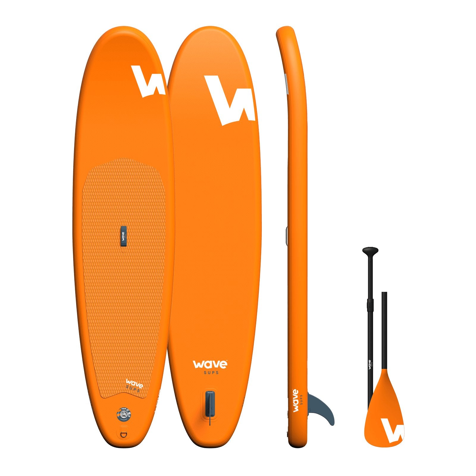 Cruiser SUP | Inflatable Stand-Up Paddleboard | 10/11ft | Orange - Wave Sups EU
